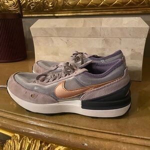 Nike Women's Mauve and Copper Sneakers